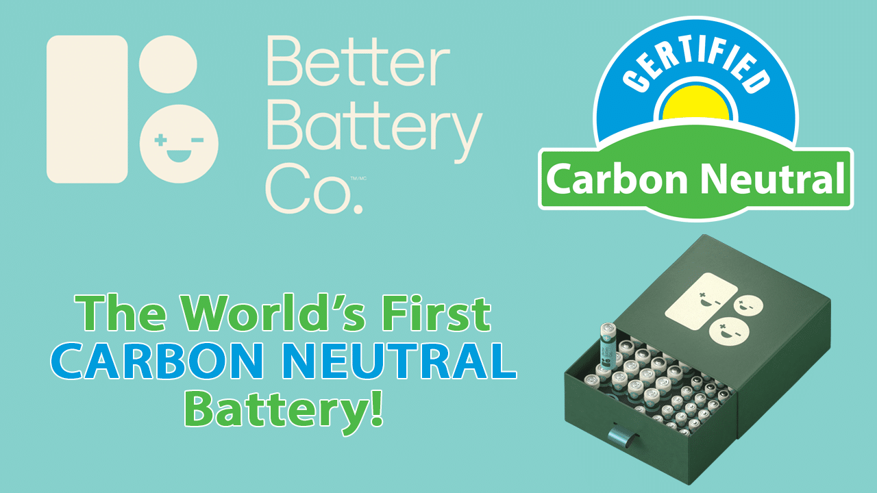 Better Battery Co. Launches A Better-For-The-Planet Alkaline Battery